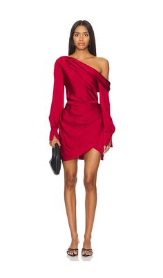 Find SIMKHAI Cameron Dress In Red on Editorialist. SIMKHAI Cameron Dress in Red. - size 12 (also in 2, 4, 6, 8) SIMKHAI Cameron Dress in Red. - size 12 (also in 2, 4, 6, 8) Self: 89% acetate 11% polyester Lining: 100% polyester. Made in China. Dry clean. Fully lined. Hidden partial side zipper. Buttoned cuffs. Satin fabric. JSKI-WD385. 424-1080-Q. Established in 2010, the Jonathan Simkhai brand provides luxury ready-to-wear for the modern woman. The core aesthetic philosophy plays with the tensi Aesthetic Philosophy, Linear Line, Womens Cocktail Dresses, + Core + Aesthetic, Jonathan Simkhai, Dress Red, Satin Fabric, Modern Woman, Side Zipper