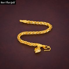 This Shop has a Special Free Gift (Chain) for Every Order. 😊🙏 Item: 1 x Bracelet For: Unisex Type: GOLD PLATED over Brass, Nickel free Gold Purity: 96.5% Surface: Sand Matted Length: ~ 7 inches Weight: ~ 14 grams Color: Yellow Gold (slightly +/- from photo) Handmade from Thailand. Thai gold plating technic really solid and stunning look. Rewarding your life from hard working, match up your dress, bridesmaid wedding engagement or a gift to someone special for you. The Craftsmanship of Thai Jewe Traditional 22k Gold Chain Bracelet Gift, Traditional Gold Plated Chain Bracelet As Gift, Traditional Gold Round Chain Bracelet, Gold-plated Charm Bracelet For Weddings, Gold Bracelet For Anniversary And Festivals, Traditional Gold-plated Chain Bracelet, Traditional Gold Plated Chain Bracelet, Traditional Gold Bangle Chain Bracelet, Traditional Jubilee Bracelet As Gift