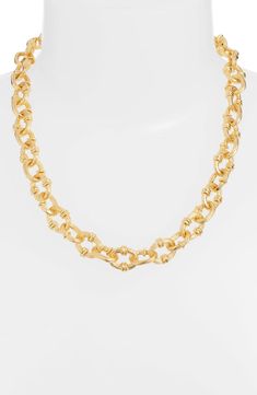 Elevate your style with this stunning link chain necklace. Designed with intricate textured links and a toggle clasp, this timeless piece seamlessly blends elegance and sophistication. Perfect as a standalone statement or layered with your favorite necklaces, this versatile accessory is ideal for both casual and formal occasions. Crafted with care, this necklace showcases a luxurious finish, making it a must-have addition to your jewelry collection. PRODUCT DETAILSMaterials: Pewter casting with Classic Chunky Chain Toggle Necklace, Classic Chunky Chain Link Toggle Necklace, Elegant Toggle Necklace With Chunky Chain In Oval Link, Classic Chunky Chain Necklace With Oval Links, Classic Chunky Oval Link Chain Necklace, Classic Link Chain Necklace With Chunky Chain, Metal Necklace With Double Oval Link Chain, Metal Double Chain Necklace With Oval Links, Oval Link Double Chain Metal Necklace