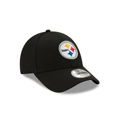 The Pittsburgh Steelers The League 9FORTY Adjustable Cap features an embroidered Steelers logo at the front panels with the conference logo and team name on an adjustable velcro strap at the rear. Conference Logo, Steelers Logo, Anaheim Ducks, Black Gloves, The League, New Era Cap, Team Name, New Era 59fifty, Alabama Crimson