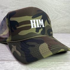 Trucker Adult Sz Curved Bill Camouflage Baseball Cap For Summer, Camouflage Snapback Hat For Summer, Summer Military Style Snapback Hat, Summer Camouflage Baseball Cap, Summer Military Snapback Hat, Summer Camouflage Snapback Hat, Camouflage Trucker Snapback Hat With Curved Bill, Camouflage Trucker Snapback Cap, Camouflage Trucker Snapback Hat