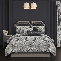 Top 45 Black Comforter Sets in King & Queen Size (2024) – Latest Bedding