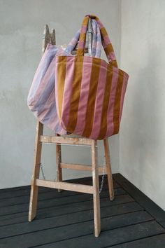 This Tote Bag is the perfect accessory for your casual uses and travels or days at the beach. Made from  coloured stripes of velvet, make your design unique.  It is both stylish and practical. - Made from velvet - Large zip inside for closing & securing the bag - Strong straps - Smaller pocket inside - Large universal size Size: Height: 16 inches (40 cm )  Width: 22/16 inches (55/40 cm)  Depth 5.5 inches (14 cm) Pink Tote Beach Bag For Weekend, Bucket Beach Bag With Removable Pouch For Daily Use, Multicolor Rectangular Bag For Weekend, Multicolor Large Capacity Bags For Weekend, Large Capacity Multicolor Bag For Weekend, Pink Canvas Weekend Bag, Multicolor Rectangular Bags For Weekend, Large Capacity Multicolor Weekend Bags, Daily Use Bucket Beach Bag With Removable Pouch