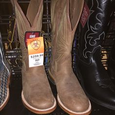 Nwt Ariat Cowboy Boots Soft Leather Round Toe Ariat Cowboy Boots, Ariat Shoes, Mens Cowboy Boots, Mens Cowboy, Western Cowboy Boots, Western Cowboy, Western Boots, Cowboy Boots, Soft Leather