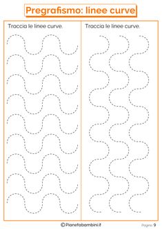 a printable pattern for the line curve