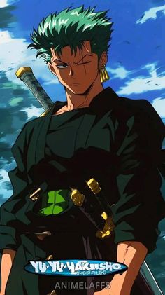 Anime Magic, Dope Cartoons, رورونوا زورو, Anime Warrior, Roronoa Zoro, Cartoon Pics, Handsome Anime Guys, Handsome Anime, One Piece Anime