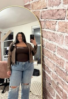 Plus Size Night Out Look Femme WLW Party Outfit  Torrid Plus Size Denim Klassy Network Bralass Top   Follow my shop @maddietouma on the @shop.LTK app to shop this post and get my exclusive app-only content!  #liketkit #LTKPlusSize #LTKStyleTip #LTKMidsize @shop.ltk https://liketk.it/4XpUv Plus Size Night Out Outfit Clubwear Jeans, Plus Size Jeans Outfit Night, Plus Size Bar Outfit Night Going Out, Plus Size Dinner Outfit, Plus Size Date Night Outfits Casual, Plus Size Bar Outfit, Going Out Outfits Plus Size, Plus Size Bar Outfit Night, Plus Size Trendy Outfits