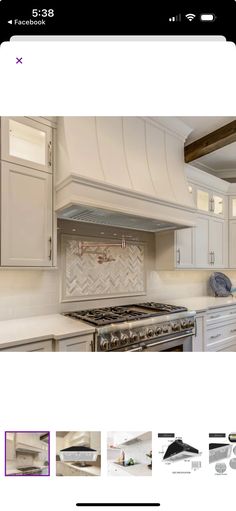 an appliance page for a kitchen remodeling company, with images and text