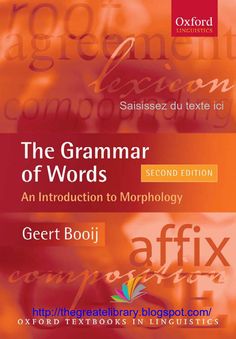 the grammar of words an instruction to merrolacy by gerett booy