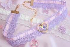 ~ 🎀 ~  ~ ♡~ This Beautiful Light purple and pink color Choker made from high quality lace, satin, glass crystal heart charm and gold plated Heart ring. ★ ~ Choker are 3 sizes: ★ ~ Smallest choker Minimal size- 35.5cm(13.97in), Maximal size- 43cm( 16.92in),  height- 3cm(1.18in)    ★ ~  Medium choker Minimal size- 35.5cm(13.97in), maximal- 45cm(17.71in), height- 3cm(1.18in)  ★ ~the Longest choker Minimal size- 37cm(14.56in), maximal- 47cm(18.50in), height- 3cm(1.18in) The choker finished off with Pastel Goth Choker, Purple Choker, Soft Kidcore Aesthetic, Goth Choker, Light Purple Color, Crystal Heart Earrings, Lace Necklace, Earrings Heart, Heart Choker