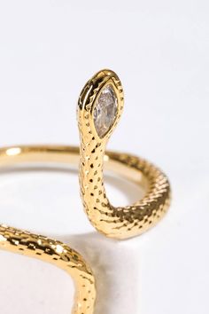 A stunning must have ring that is designed with a adjustable open snake ring design. Perfect for business casual occasions! Adjustable Gold Snake Ring, Snake Promise Ring, Open Design, Adjustable Snake Ring For Promise, Formal Adjustable Open Snake Ring, Adjustable Snake Shape Promise Ring, Adjustable Trendy Snake Jewelry, Amazon River, Snake Ring, Kids Sale