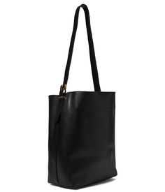 If you are looking for a spacious, modern, and edgy handbag to carry your day-to-day essentials, then the Madewell® The Essential Bucket Tote in Leather is an ideal pick for you! This versatile handbag is crafted in leather and equipped with a magnetic closure. It has an adjustable shoulder strap that allows you to carry the bag conveniently and comfortably..Interior slip pocket..Fits 15 in. laptop..Imported. Modern Bucket Bag With Leather Handles For Office, Modern Leather Handled Bucket Bag For Office, Modern Office Bucket Bag With Leather Handles, Modern Leather Bucket Bag For Office, Modern Bucket Bag With Gold-tone Hardware For Everyday Use, Modern Everyday Bags With Gunmetal Hardware, Modern Bucket Bag With Gunmetal Hardware For Everyday, Modern Bucket Bag With Gunmetal Hardware, Modern Soft Leather Bucket Bag For Office