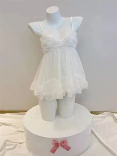 42916305764399|42916305797167 White Camisole Sleepwear For Wedding Night, White Spaghetti Strap Dress For Sleepover, Sleeveless Ruffled Sleepwear For Wedding Night, White Camisole Dress For Sleepover, White Summer Wedding Camisole, Sheer Camisole Sleepwear For Wedding, White Spaghetti Strap Sleepwear For Wedding Night, White Spaghetti Strap Camisole For Wedding, White Sleeveless Nightgown For Party