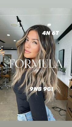 Dark Brown Hair Color Formulas, 8vro Shades Eq, 8na Shades Eq, 10gi Shades Eq, Level 8 Shades Eq Formula, Contrast Balayage, Redken Formulas, Toner Formulas, Dark Brown Hair With Blonde Highlights