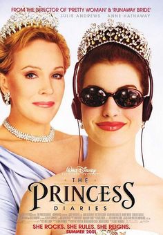 the princess and the frog movie poster with two women in tiaras, one wearing sunglasses