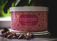 Homeworx Harry Slatkin 4 Wick Candle Velvet Peony Jasmine Homeworx Candles, Lemon Flowers, Flower Scent, Lemon Raspberry, Wick Candle, Scented Candles, Peonies, Scents, Raspberry