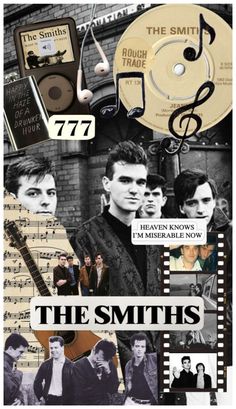 the smiths collage with music and film