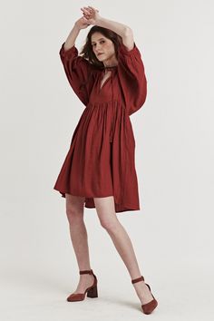 Feel confident and beautiful in the Jayden Dress. Its deep burgundy hue and 3/4 sleeve length create a timeless and elegant look perfect for any occasion. Wear it and turn heads everywhere you go! Burgundy Dress Cotton Poplin, Paris Paloma, Dear John, Elegant Look, Deep Burgundy, Vintage Havana, Love Is Free, Dress Romper, Feel Confident