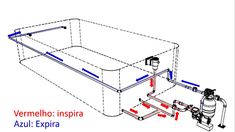 the diagram shows how to install an automatic water heater with two different hoses