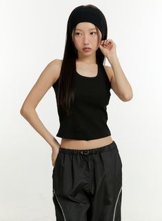 twist-back-strap-tank-top-cl401 / Black Sporty Crop Top Tank For Streetwear, Basic Racerback Top For Streetwear, Y2k Black Racerback Tank Top, Casual Workout Crop Top, Casual Crop Top Tank For Streetwear, Y2k Black Racerback Top, Casual Solid Tops For Gym, Black Sporty Tank Crop Top, Sporty Black Tank Crop Top