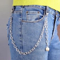 Stainless steel belt chain with pearl bead Metal Pearl Chain Link Necklace, Metal Chain Belt With Silver Chain Link, Metal Silver Chain Link Waist Chain, Silver Metal Chain Link Waist Chain, Trendy Silver Chain Link Belt, Trendy Silver Waist Chain With Chain Strap, Silver Double Chain Metal Belt, Silver Metal Double Chain Belt, Silver Waist Chain With Pearl Detail