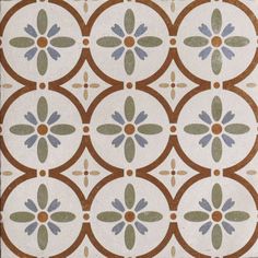 Romanza Ariel 20.5x20.5 Tile Sartoria By Terratinta Column Lights, Style Tiles, Victorian Floor Tiles, Interior Tiles, Wall Tiles Design, Handmade Packaging, Floral Tiles, Tile Inspiration, Tiles Design