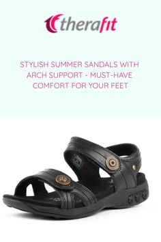 Discover the perfect combination of style and comfort with our collection of arch support sandals for women. Whether you're looking for trendy summer sandals with arch support or timeless leather sandals with exceptional arch support, Therafit Shoes has you covered. Our 2024 line features the latest designs incorporating innovative technology to provide unparalleled arch support without compromising on fashion. Treat your feet to the luxury they deserve and step into a world of pain-free walking Casual Adjustable Sport Sandals With Heel Loop, Adjustable Sandals With Arch Support And Round Toe, Summer Leather Sport Sandals With Arch Support, Leather Sport Sandals With Arch Support For Summer, Casual Leather Sport Sandals With Heel Loop, Summer Sandals With Arch Support For Everyday, Leather Sandals With Arch Support For Summer, Adjustable Synthetic Sandals For Everyday Use, Comfortable Synthetic Sandals For Everyday