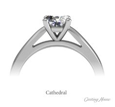 cathedral ring design Jewellery Sketching, Cathedral Ring, Ring Guide