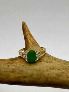 vintage green fun jade ring  Setting is a golden finished bronze setting  This is one of my hand re finished treasures. Salvaged from vintage.  Size   7.5 Re sizing can be done for a $20 fee and may take up to a week.  Engraving is $4 per letter.  Thank you for supporting a veteran's small business. All jewelry is shipped free within the US in a stylish gift box Emerald Oval Cabochon Ring As A Gift, Fine Jewelry Emerald Green Oval Cabochon Ring, Green Oval Cabochon Emerald Ring, Emerald Oval Cabochon Gemstone Rings, Fine Jewelry Emerald Oval Cabochon Ring For May Birthstone, Formal Oval Jade Emerald Ring, Oval Cabochon Emerald Ring For May Birthstone, Green Oval Cabochon Emerald Ring For Wedding, Green Emerald Oval Cabochon Ring For Wedding