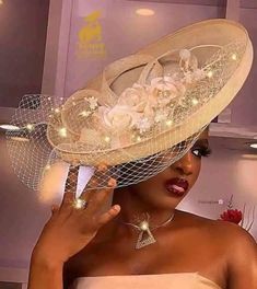 60+ Latest Fascinator Designs 2022 - Claraito's Blog Claraito's Blog, Church Lady Hats, Hat Base, Corporate Outfits, African Traditional Dresses