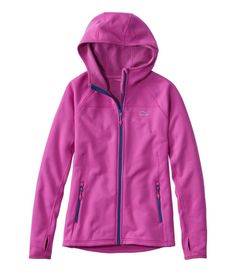 Designed to keep you warm and dry when you work up a sweat, this hooded full-zip fleece jacket provides non-stop comfort, from high-performance activities to everyday life. Falls at hip. Slightly Fitted: Softly shapes the body. Plush fleece interior is carefully brushed for extra loftiness. In a soft and stretchy blend of 48% polyester, 44% nylon and 8% spandex. PrimaLoft® fabric is smooth and abrasion-resistant on the outside. Machine wash and dry. Hooded for additional protection from wind and Fleece Jacket With Zipper For Outdoor Activities, Functional Fleece Jacket With Double-lined Hood For Sports, Functional Hooded Sports Jacket With Zipper Closure, Functional Hooded Jacket With Zipper For Sports, Functional Sports Hooded Jacket With Zipper, Functional Sports Fleece Jacket With Double-lined Hood, Fleece Sportswear Jacket For Outdoor Activities, Athleisure Outdoor Fleece Jacket With Moisture-wicking, Outdoor Athleisure Fleece Jacket With Moisture-wicking