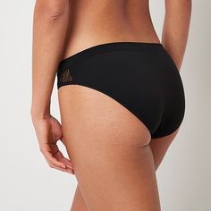 This Ambrielle brief panty is designed for a low-rise from super-soft, breathable stretch-knit with a delicate lace waistband and full back coverage to feel secure in your most essential layer. # Pieces In Set: 1 PairFiber Content: 79% Nylon, 21% SpandexFabric Description: MicrofiberCare: Machine WashCountry of Origin: Imported Micro-elastic Briefs With Contoured Waistband, Low Rise, Lace Trim, Trim, Feelings, The Originals, Knitting, Lace, Free Shipping