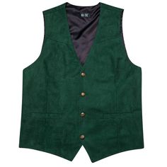 High Quality Vest Brand: ties2you Button closure Formal Suit Vest : High Quality Material, The material of vest is soft and lightweight. No fading, no distortion,is not easy to pilling. Important : This dress vest sizes are not same as US size. Please check the size chart carefully on product picture instead of the Amazon size chart. Excellent Design : The back adjustable Waistcoat offers a more accurate fit, makes you stand out in the crowd. Match Tips : Necktie/Bow-tie/Shirt/Suit/Tuxedo/Suit/C Bow Tie Shirt, Tuxedo Suit, Formal Suits, Green Suede, Suit Vest, Suits Coats, Coat Pant, Vest Dress, One Design