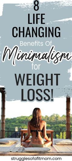 Studies show there is a direct connection between the weight on our bodies and the clutter in our homes. If you want to lose weight without exercise, simply decluttering your home can help! Read this to find out how minimalism affects weight loss. Minimalism for beginners | decluttering | minimalist tips | minimalism lifestyle | weight loss without exercise Decluttering Minimalist, Minimalist Tips, Minimalism Lifestyle, Life Changing