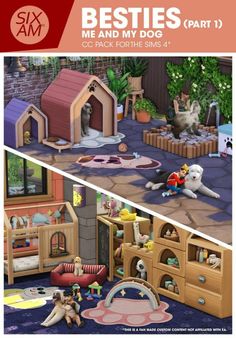 Sims 4 Pet CC: 39 Maxis Match Pets (Bed, Furniture, and More!) Sims 4 Dogs Cc, Sims 4 Cc Dog Stuff, Sims 4 Cc Dogs, Dog Cc Sims 4, Sims 4 Cc Animals, Sims 4 Dog, Sixam Cc