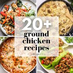 the top 20 ground chicken recipes