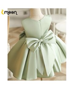 Get 10% off now! Buy simple green satin sleeveless flower girl dress with bow at cheap price online. Free stable shipping and pro custom service since 2009. Elegant Sleeveless Green Princess Dress, Sleeveless Green Princess Dress For Spring, Elegant Green Princess Dress For Spring, Green Sleeveless Dresses With Bow, Sleeveless Green Dress With Bow, Flower Girl Dress With Bow, Simple Green, Green Satin, Flower Girl Dress