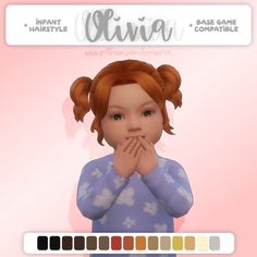 Olivia ♡ Infant Hair | Patreon Sims 4 Cc Infant Presets, Sims 4 Mm Cc Infant, Sims 4 Cc Patreon Infant Hair, Maxis Match Infant Hair, Sims 4 Infant Cc Patreon Hair, Ts4 Infant Clothes, Sims 4 Cc Hair Patreon Infant, The Sims 4 Infant Cc Hair, Sims 4 Cc Infant Hair Patreon Free