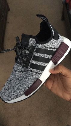 shoes adidas sneakers tumblr adidas shoes black and white adidas nmd burgundy grey low top sneakers maroon/burgundy custom shoes adidas nmd r1 running shoes adidas amd Sneaker Ideas, Black Adidas Shoes, Basket Style, Gucci Sneakers, Adidas Zx, Adidas Nmd, Shoes Adidas