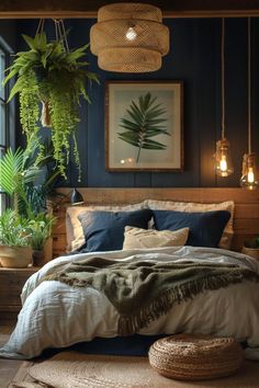 19 Best Earthy Modern Bedroom Ideas for a Cozy Retreat 43 Area Rugs Bedroom, Earthy Modern, Earthy Bedroom, Stil Boho, Bedroom Refresh, Bedroom Green, Blue Bedroom, Remodel Bedroom