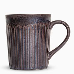 "Plainfied Striped Stoneware Latte Mug Coffee Mug" Colored Cups, Circle Light, Match Colors, Flush Mount Ceiling Fan, Fan Lamp, Tea Or Coffee, Stoneware Mugs, Cup Design, Cup Of Tea