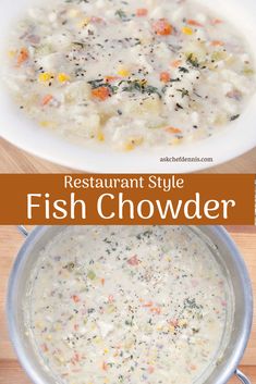 fish chowder is an appetizer that's ready in less than 30 minutes