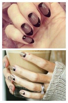 Unas Y2k Nail Art Black Half Moon Nails, Simple Dot Nail Art, Y2k Nail Art, Dot Nail Art Designs, Nail Art Ideas For Summer, Y2k Nail, Art Ideas For Summer, Half Moon Nails, Dot Nail Art