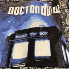 the doctor who tardish pillow is on display