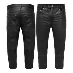 PRICES MAY VARY. Motorcycle Pants For Girl & Boy Rider: These Leather Motorcycle Pants are designed to fit a waist size of 30 inches, with a length of 41 inches and an inseam of 31 inches, providing a comfortable and secure fit for riders. Leather Pants: Leather is a durable material that helps to protect your skin from abrasions, cuts, and scrapes in case of an accident. Leather pants are reinforced with extra padding or armor in key areas, such as the knees and hips, for added protection. Secu Leather Motorcycle Pants, Motorcycle Pants, Style Pant, Sport Motorcycle, Concept Clothing, Mens Fashion Jeans, Black Leather Pants, Waist Jeans, Leather Care