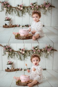 Cake Smash Photos At Home, 1st Birthday Photo Backdrop, Diy Cake Smash Photos, Estilo Clean