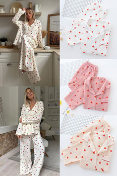 STYLISH HEART PRINTS ❤️
Add a touch of sweetness to your sleepwear collection with charming red heart prints that exude warmth and affection. Cotton Sleepwear With Heart Print For Pajama Party, Cute Heart Print Sleepwear For Spring, Cotton Summer Sleepwear With Heart Print, Cotton Heart Print Sleepwear For Bedtime, Cotton Sleepwear Set With Heart Print, Pyjamas Set, Fashionable Clothes, Bedtime Routine, Print Pajamas