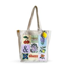 Discover the elegance and functionality of our hand-painted canvas tote bag, an exclusive Avildo design. This tote bag combines art and practicality, featuring a charming fruit and flower design that makes it perfect for any occasion. Our tote bag is ideal for shopping, the beach, the gym, college, or even on vacation. Made of high-quality washed canvas and with a polyester interior lining, it offers durability and comfort with every use. Main Features: Unique Design: Each tote bag is hand paint White Artistic Canvas Bag For Everyday, Artistic White Canvas Bag For Everyday, Cotton Hand-painted Bags For Daily Use, Artistic Canvas Shopping Bag, Artsy Hand Painted Canvas Bag For Daily Use, Artsy Hand Painted Canvas Bag For Everyday, Artsy Hand-painted Canvas Bag For Daily Use, Artistic Everyday Canvas Bag, Hand Painted Canvas Tote Bag