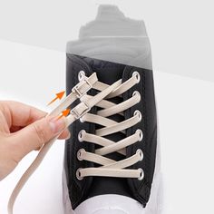 1pair 100CM No Tie Lazy Shoelaces Rubber Shoes Lace Safe Elastic Flat Shoelaces Description: 100% Brand New and high quality. Features: Length: 100cm Material: Polyester Color: red,yellow,purple,beige,black,white,etc Package Includes: 1 pair shoelaces Notice: 1. Please allow 2-3% error due to manual measurement. Please make sure you do not mind before you bid. 2. The colors may have different as the difference display, please understand. No Tie Shoelaces, Elastic Shoe Laces, Tie Shoelaces, Shoe Repair, Lace Sneakers, Rubber Shoes, Shoe Lace Patterns, Elastic Laces, Casual Sport Shoes