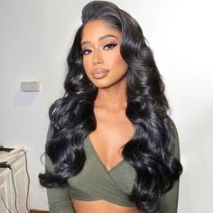 Brazilian Lace Front Wigs, Invisible Lace, Wavy Style, Baby Hairs, Human Virgin Hair, Body Wave Wig, Body Wave Hair, Lace Closure Wig